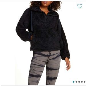 Free People Black Teddy Jacket